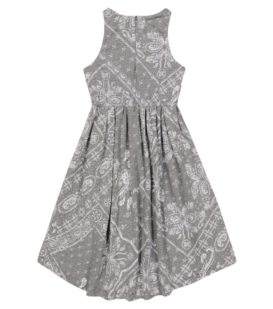 Abito in cotone con stampa | Brunello Cucinelli Kids