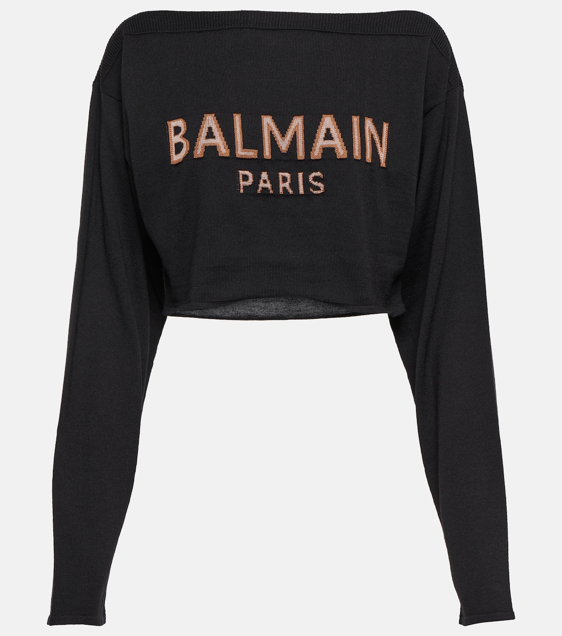 Jersey mezcla de lana en jacquard | Balmain