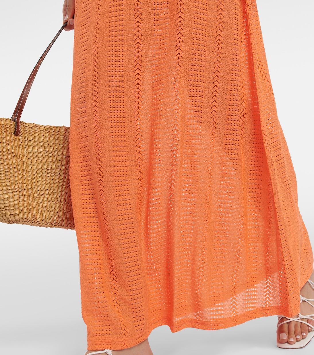 Vestido largo Maeva con cuello halter | Melissa Odabash