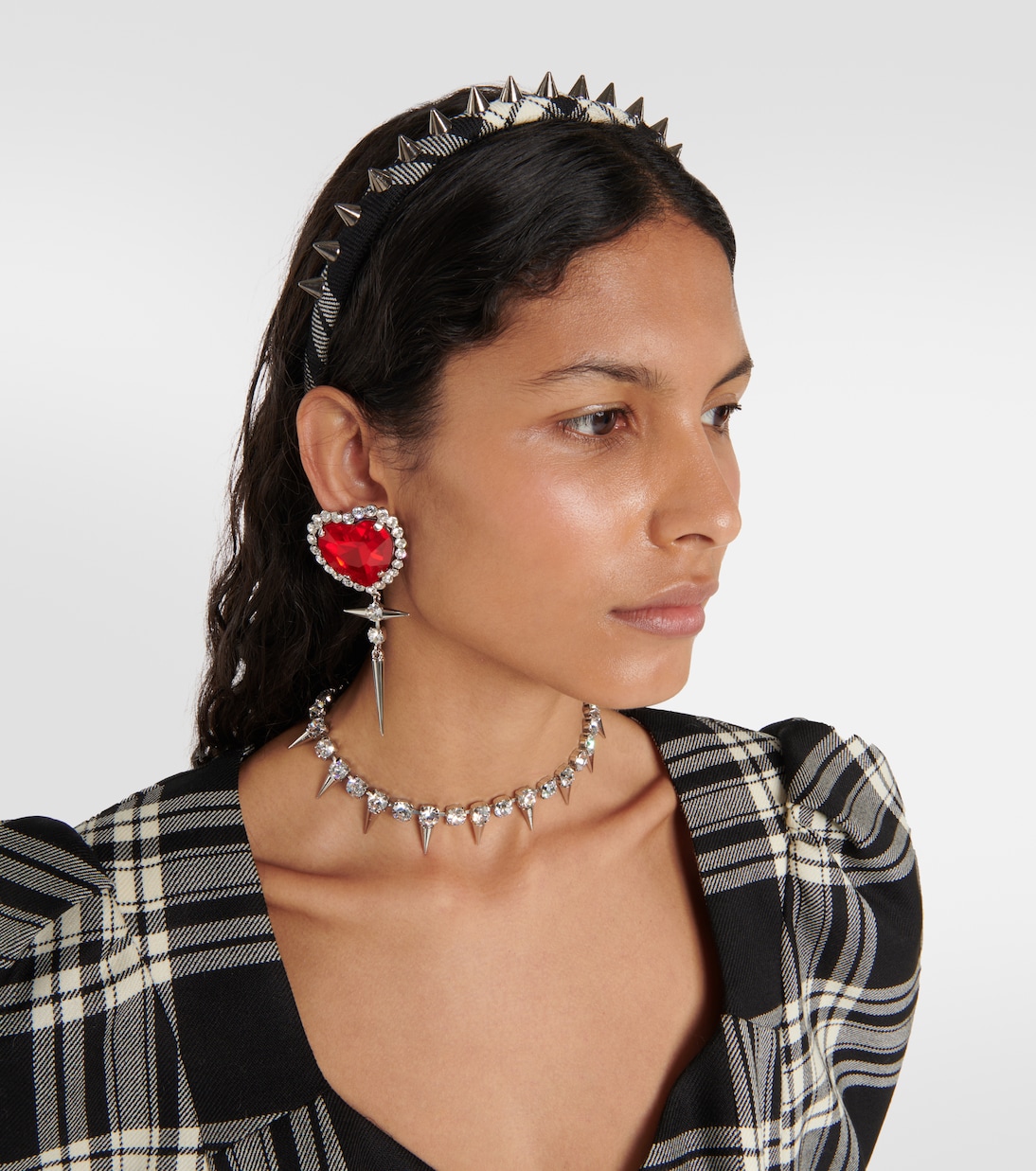 Fascia per capelli Spike | Alessandra Rich