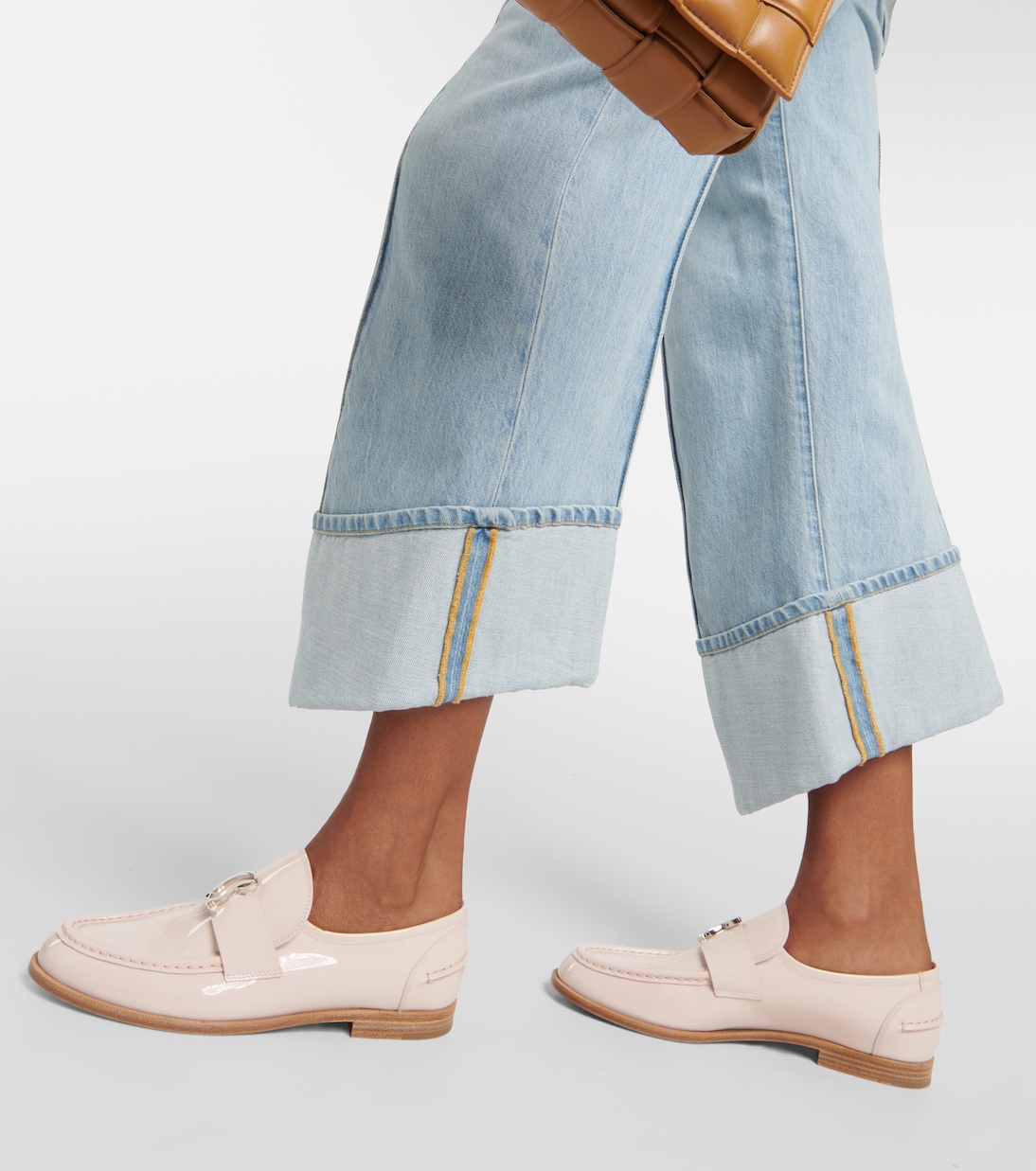 Mocassini CL Moc in vernice con logo | Christian Louboutin