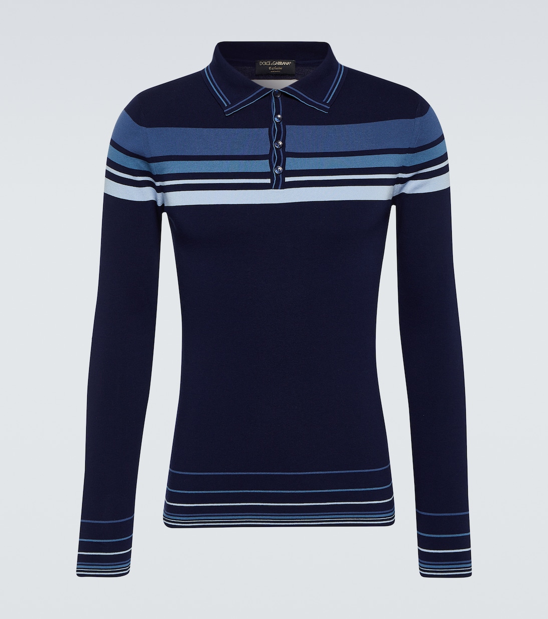 Polo en coton rayé | Dolce&Gabbana