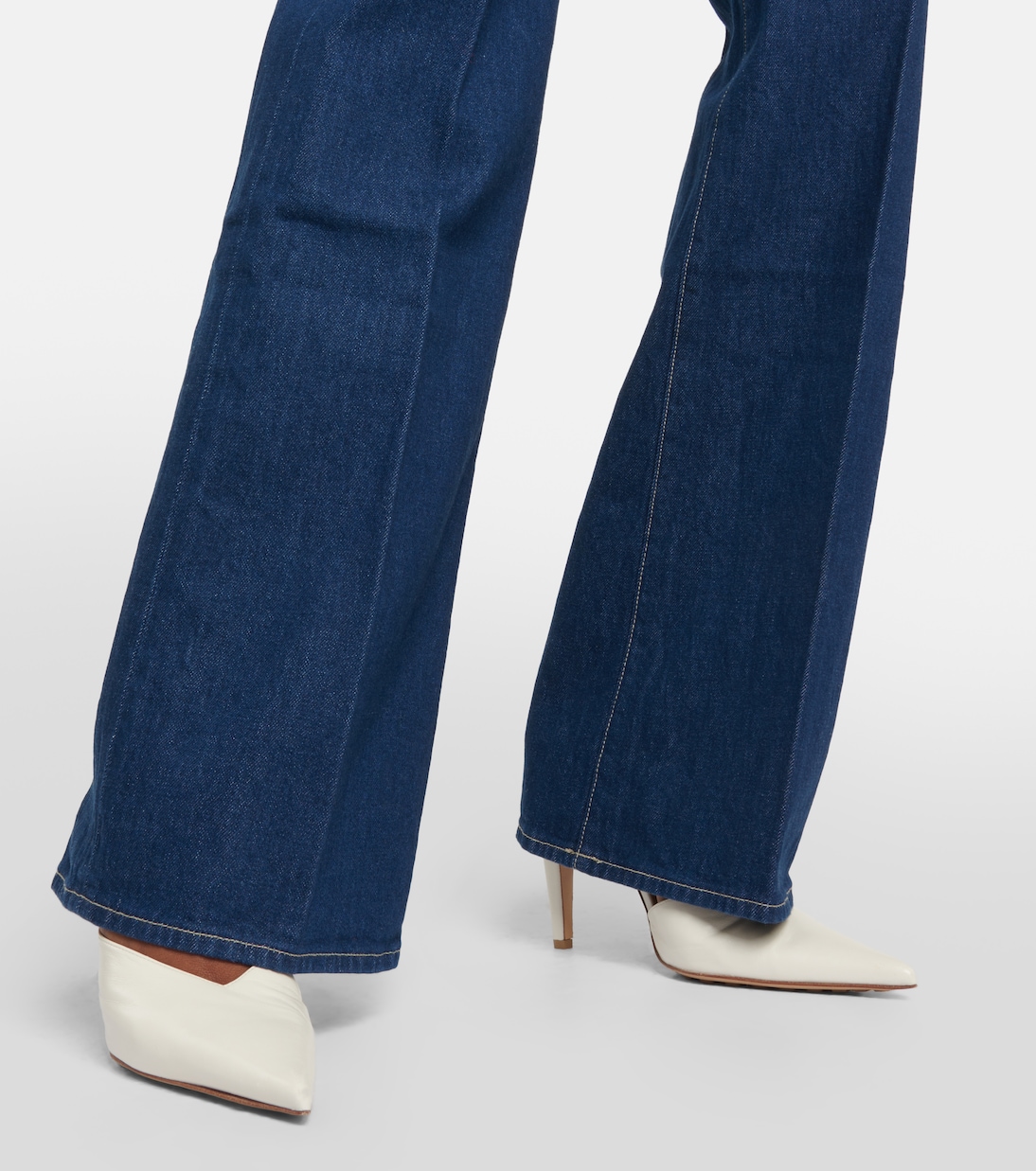 Jeans flared Crosbie a vita alta | Veronica Beard