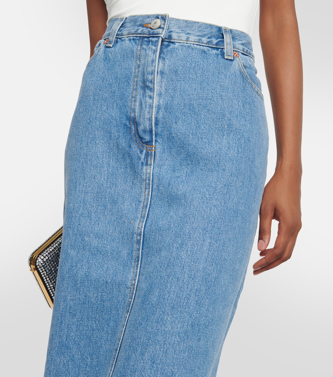 Jupe longue en jean | Magda Butrym