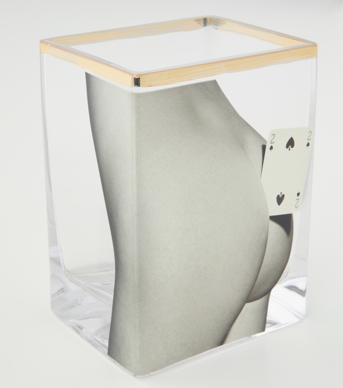 Vaso Two of Spades piccolo in vetro | Seletti