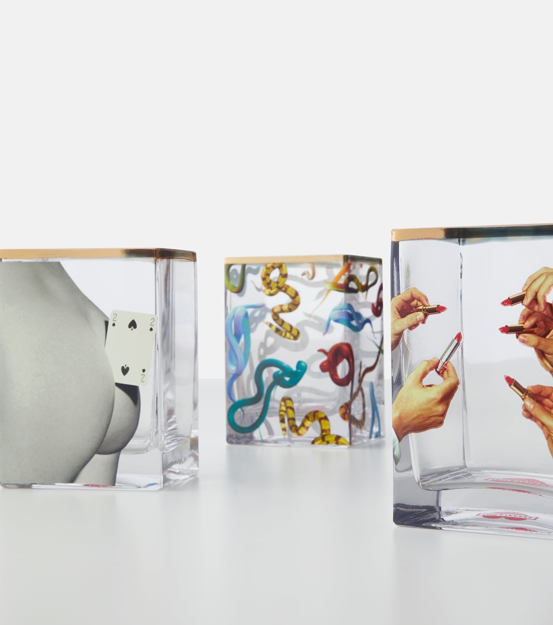 Vaso Two of Spades piccolo in vetro | Seletti