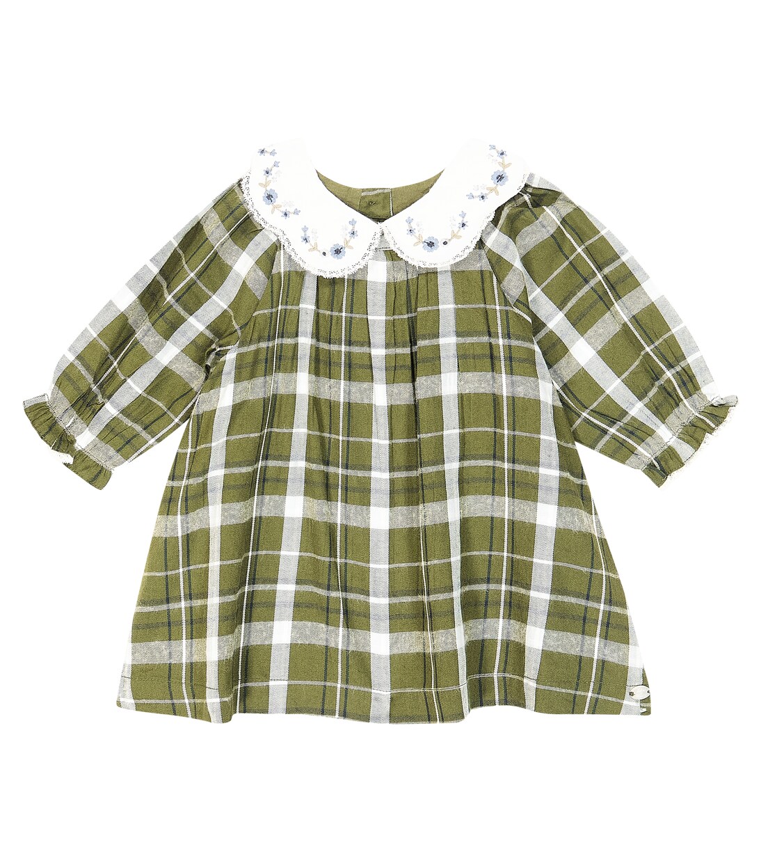 Baby - Abito in misto cotone a quadri | Tartine et Chocolat