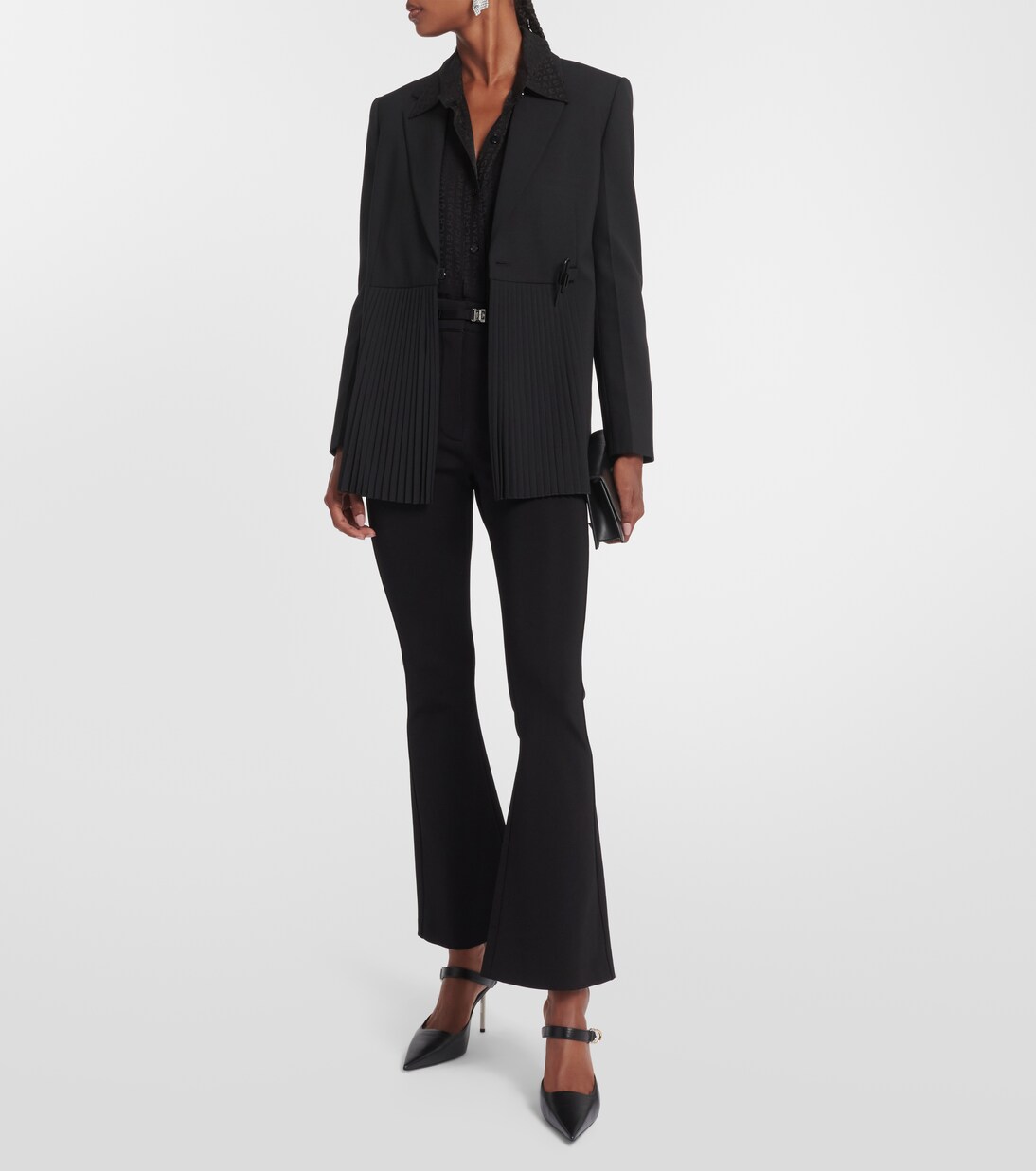 Pantalones Flare de Jersey Givenchy 4G para Jóvenes Modernos
