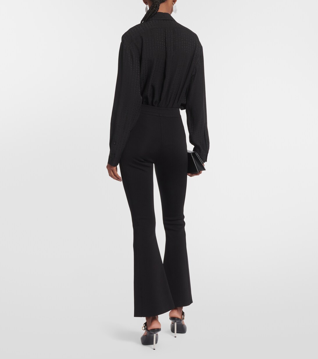 Pantalones Flare de Jersey Givenchy 4G para Jóvenes Modernos