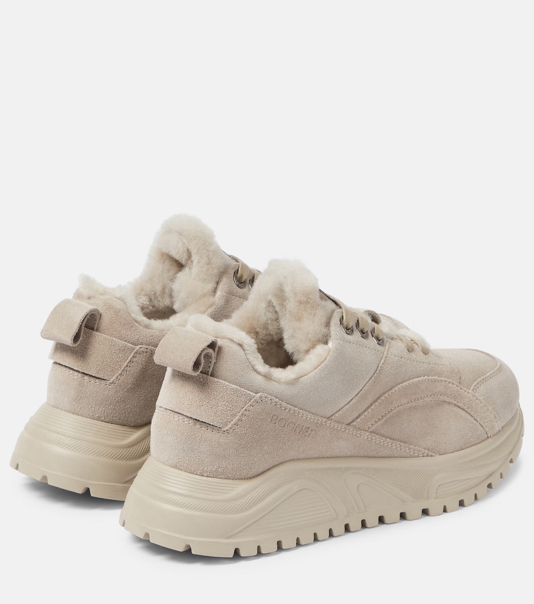 Baskets New Malaga en daim | Bogner