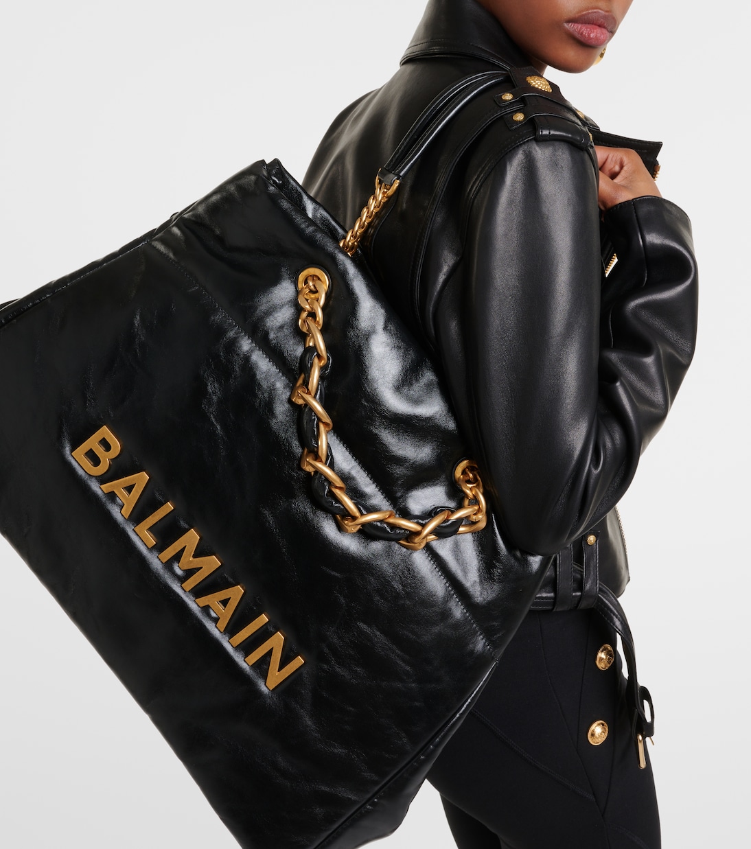 Tote 1945 aus Leder | Balmain