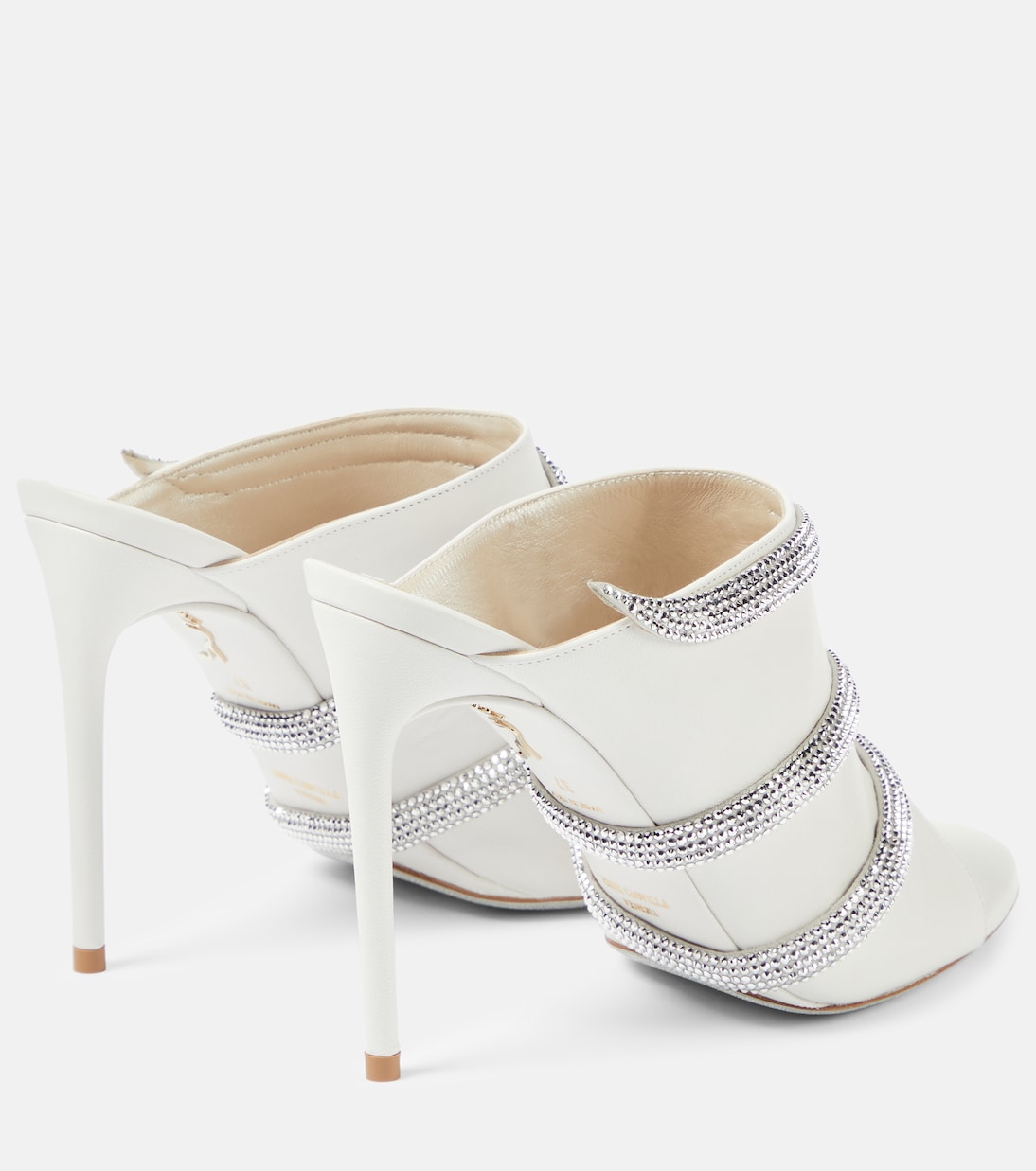 Sally embellished leather mules | Rene Caovilla