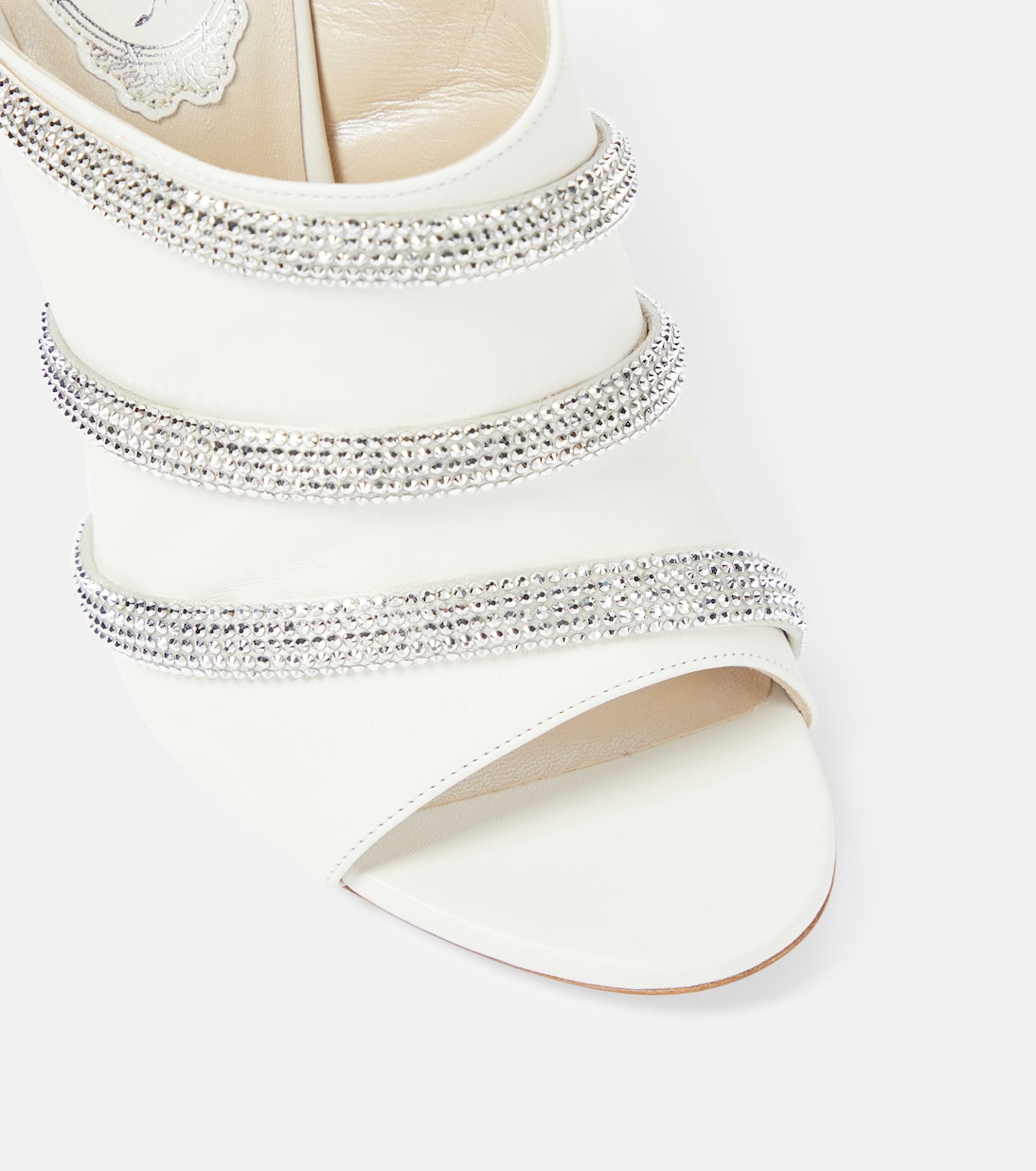 Sally embellished leather mules | Rene Caovilla