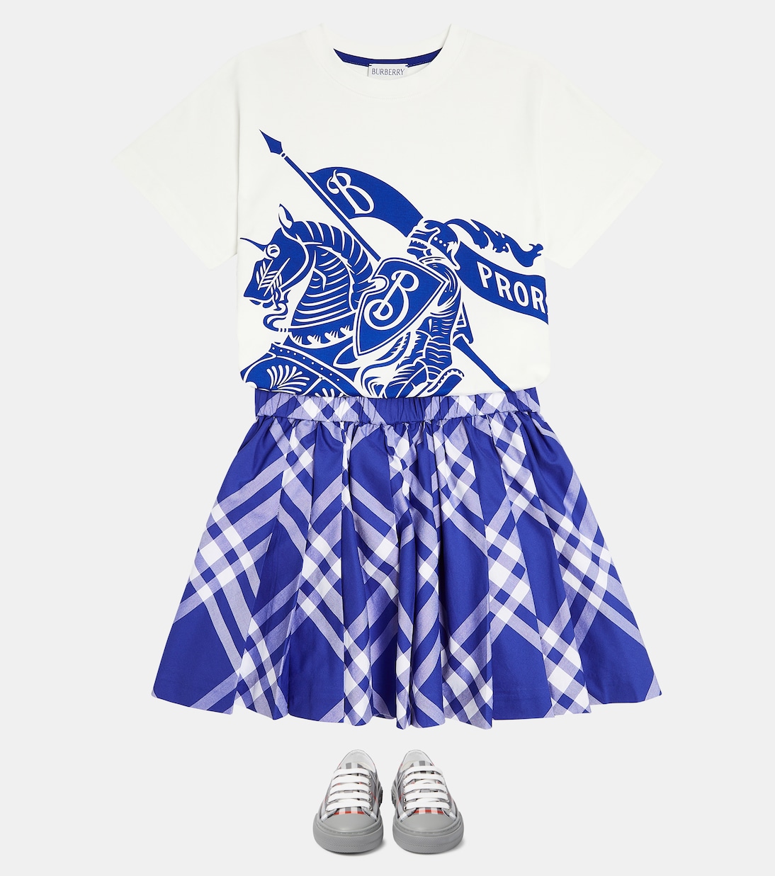 Rock aus Baumwolle | Burberry Kids