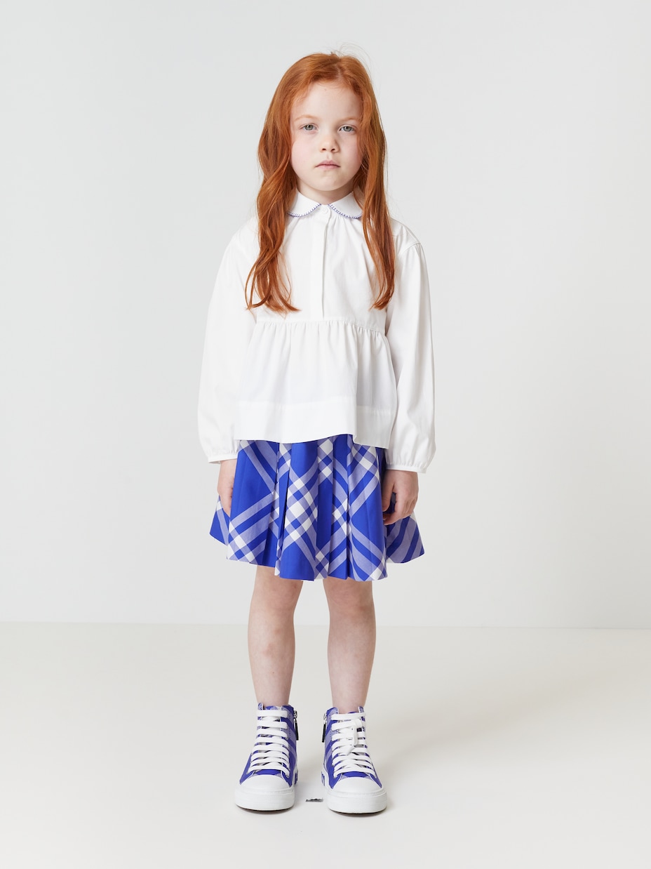 Rock aus Baumwolle | Burberry Kids