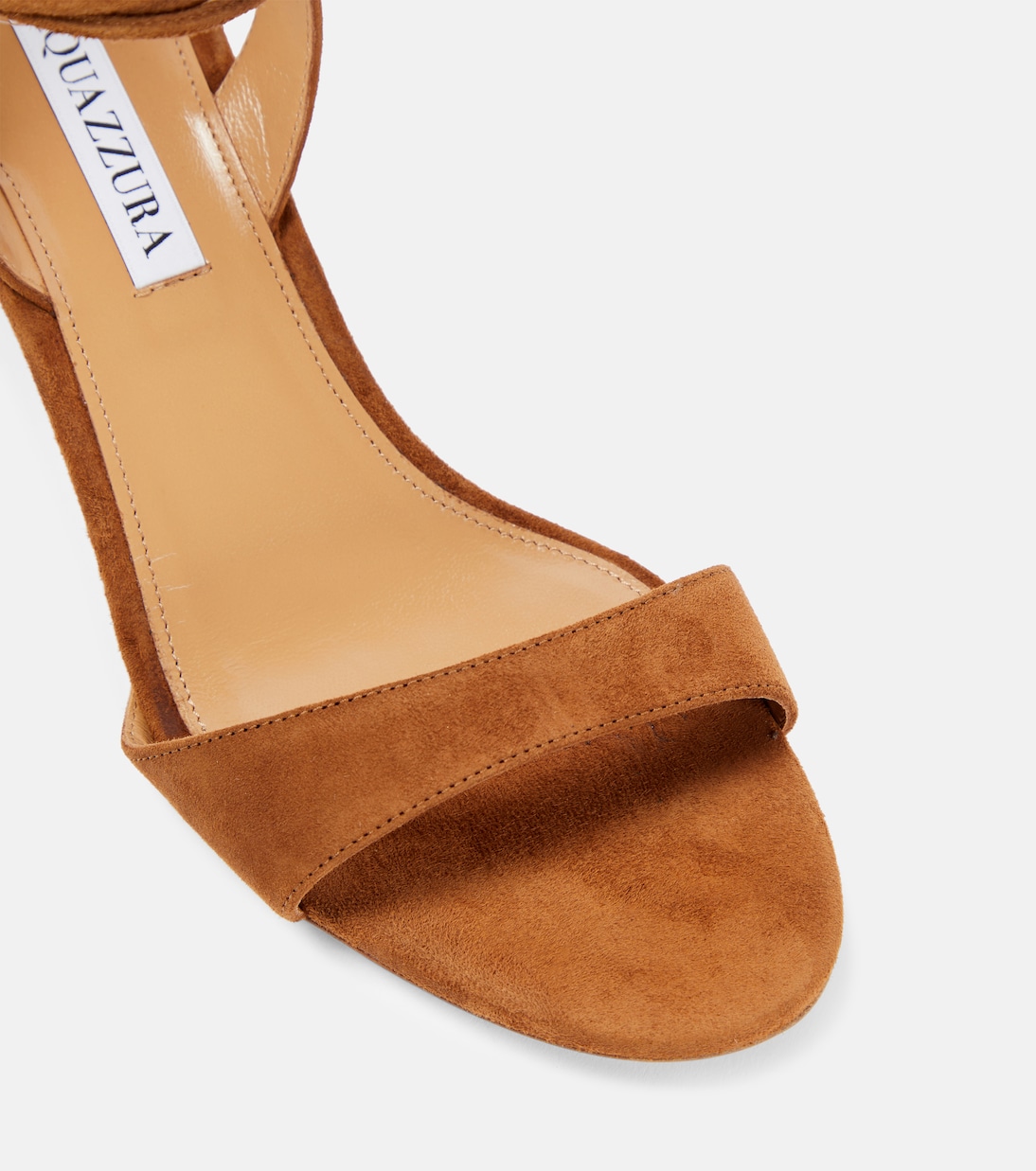 Sandales Alu 50 en daim | Aquazzura
