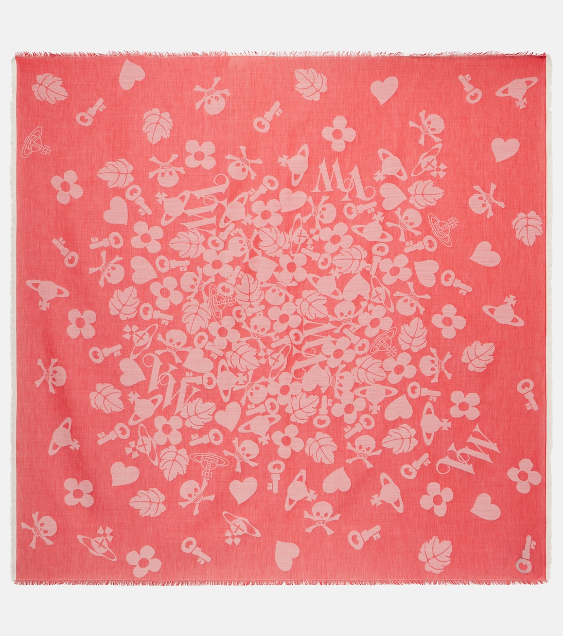 Sciarpa VW Icons in cotone, lana e seta | Vivienne Westwood