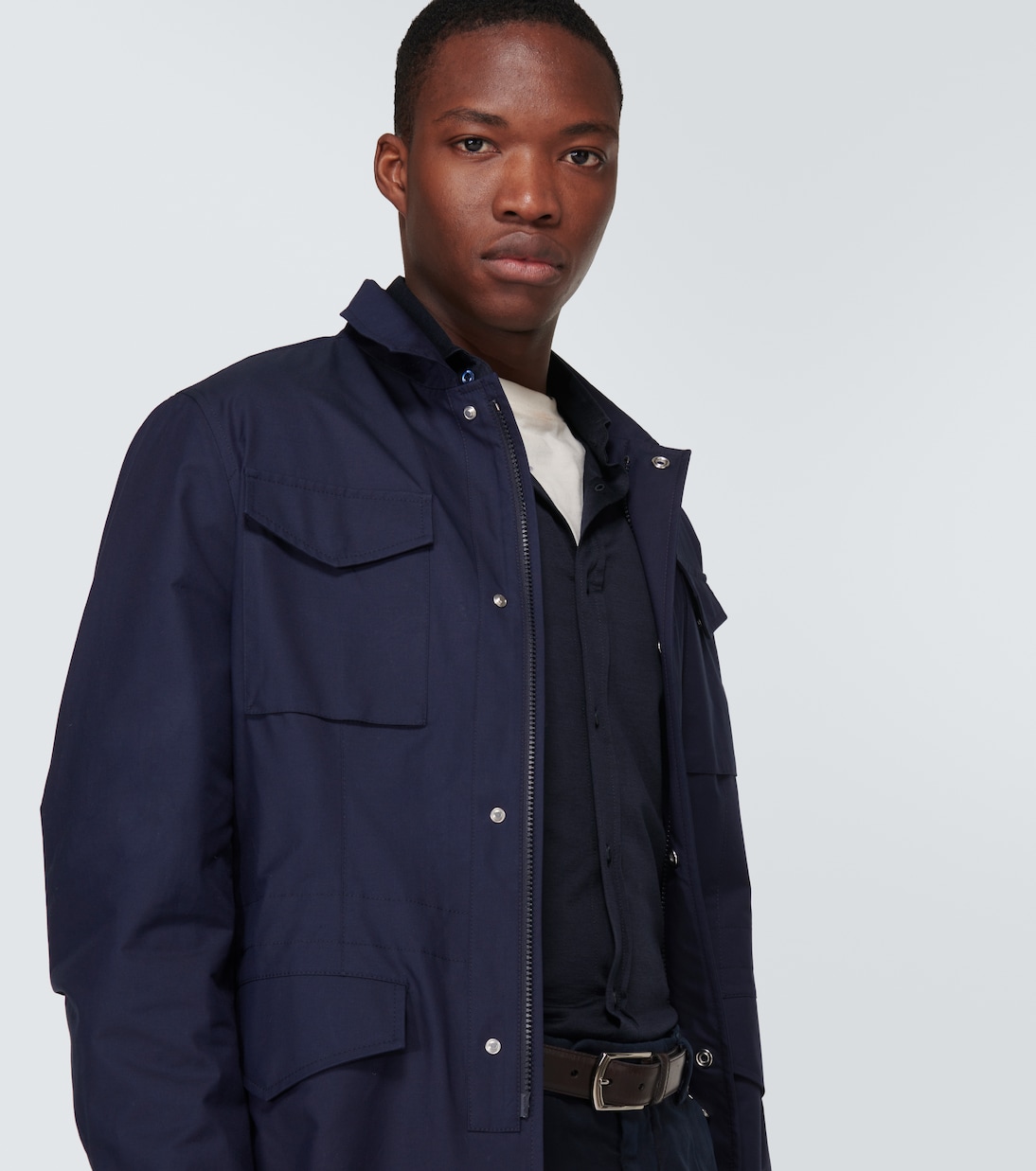Chemise en soie et coton | Brunello Cucinelli