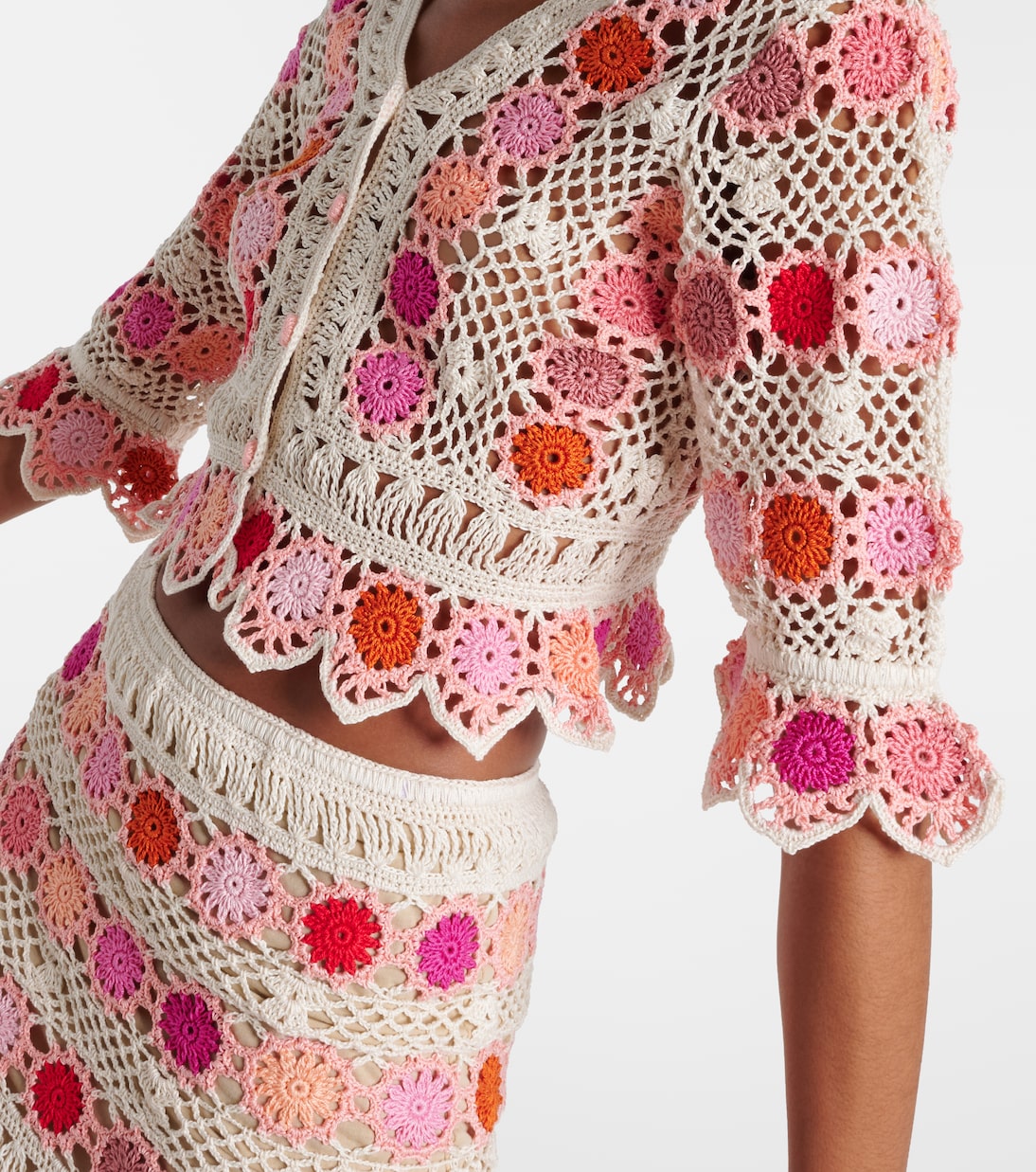Top Bouquet de algodón en croché | Anna Kosturova