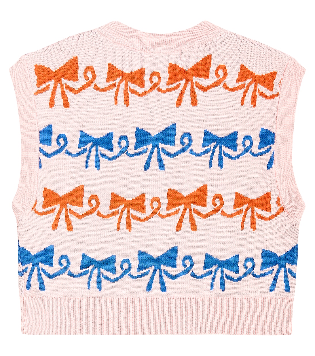 Gilet in jacquard di cotone | Bobo Choses