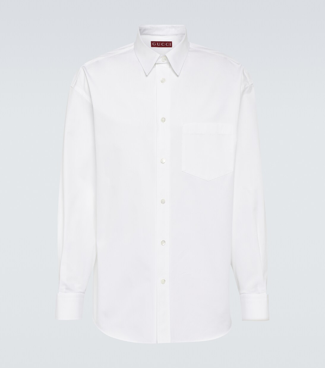 Camicia in popeline di cotone | Gucci