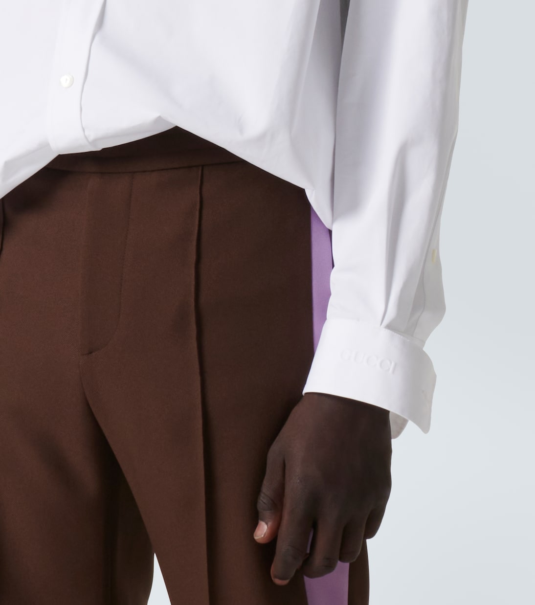 Camicia in popeline di cotone | Gucci