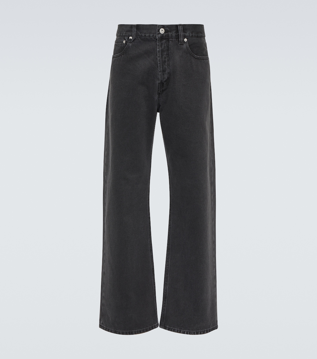 Jean droit Nîmes à taille mi-haute | Jacquemus