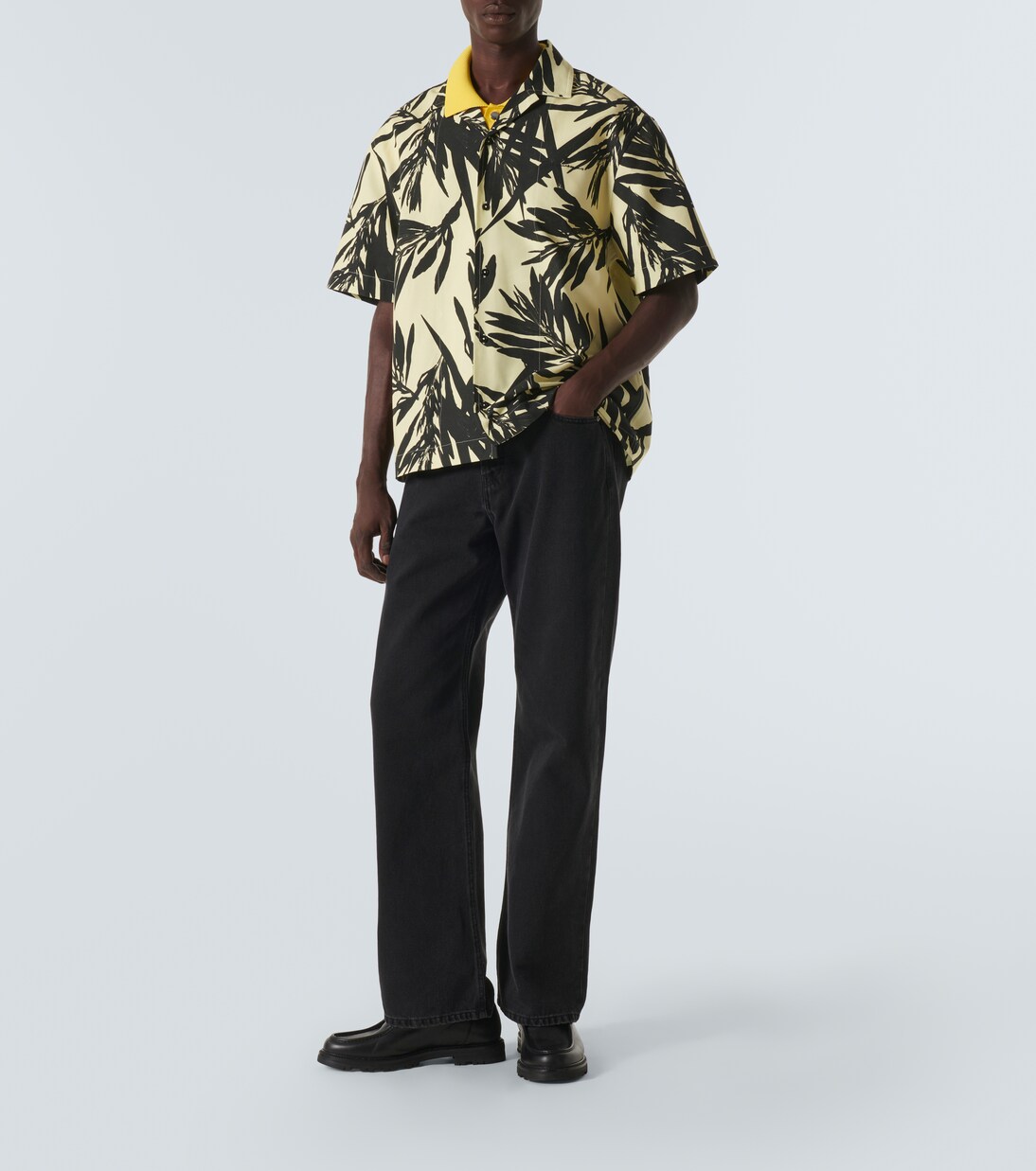 Jean droit Nîmes à taille mi-haute | Jacquemus