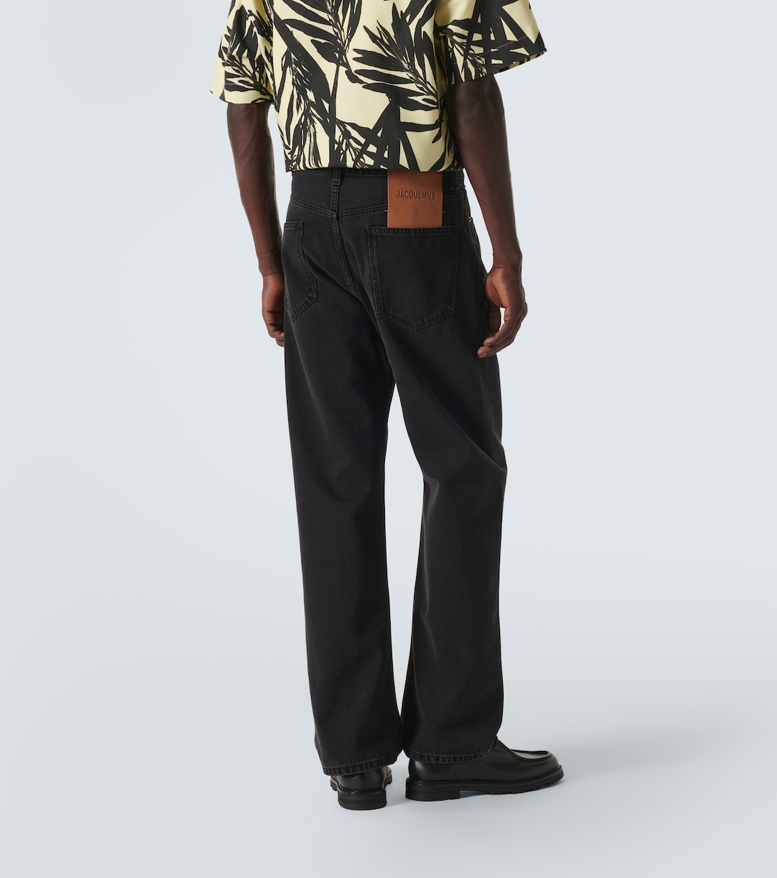 Jean droit Nîmes à taille mi-haute | Jacquemus