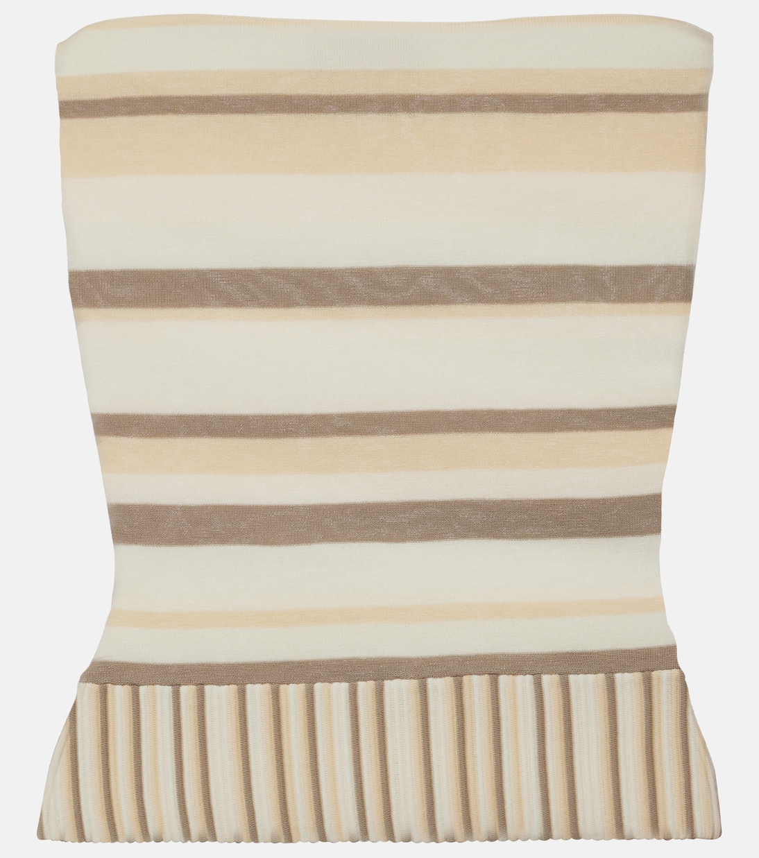 Citara striped cotton-blend top | Faithfull