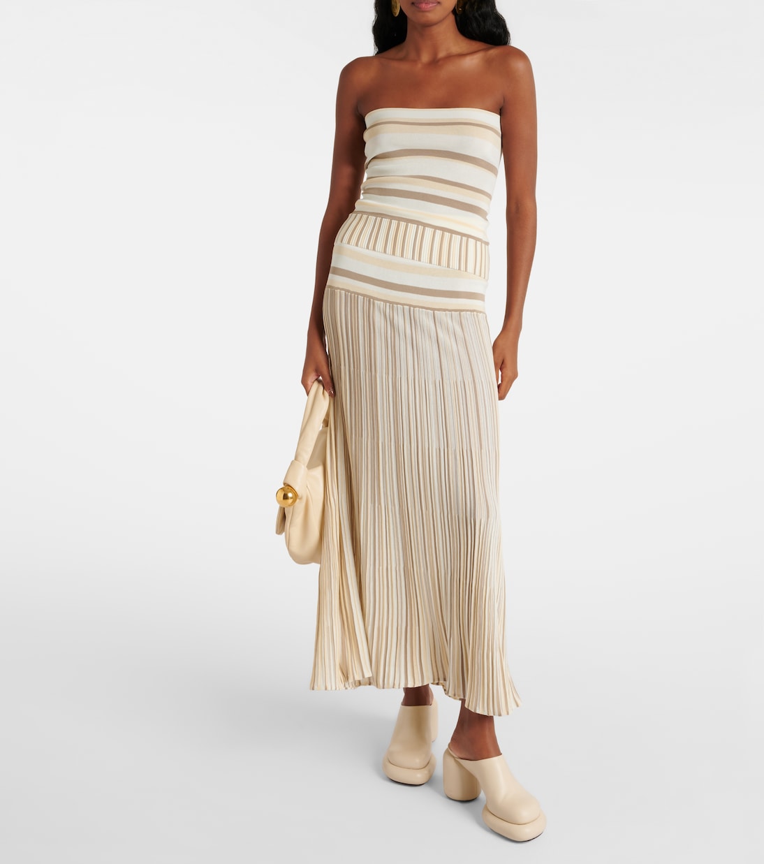 Citara striped cotton-blend top | Faithfull