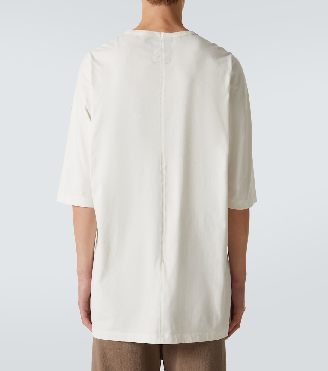 x Rick Owens - T-shirt in jersey di cotone | Moncler Genius