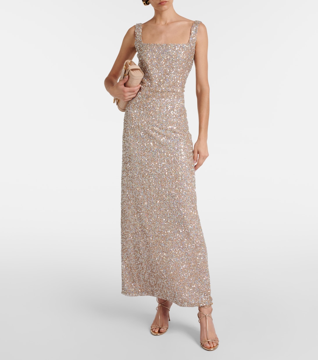 Harper sequined gown | Costarellos