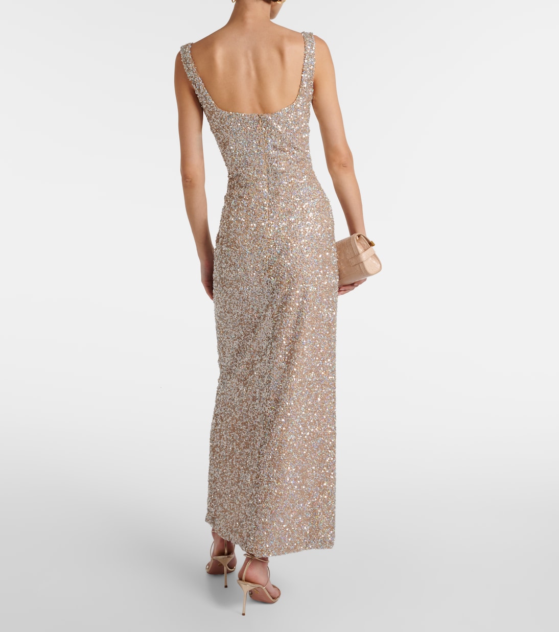 Harper sequined gown | Costarellos