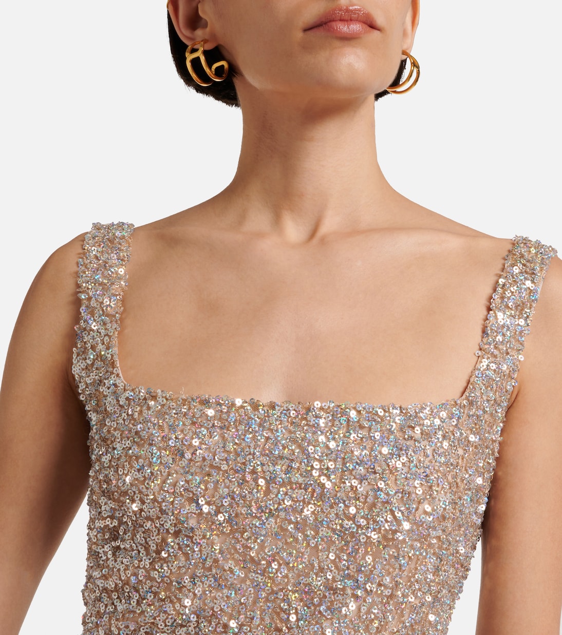 Harper sequined gown | Costarellos
