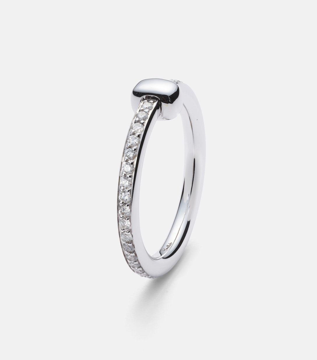Bague Together en or blanc 18 ct et diamants | Pomellato