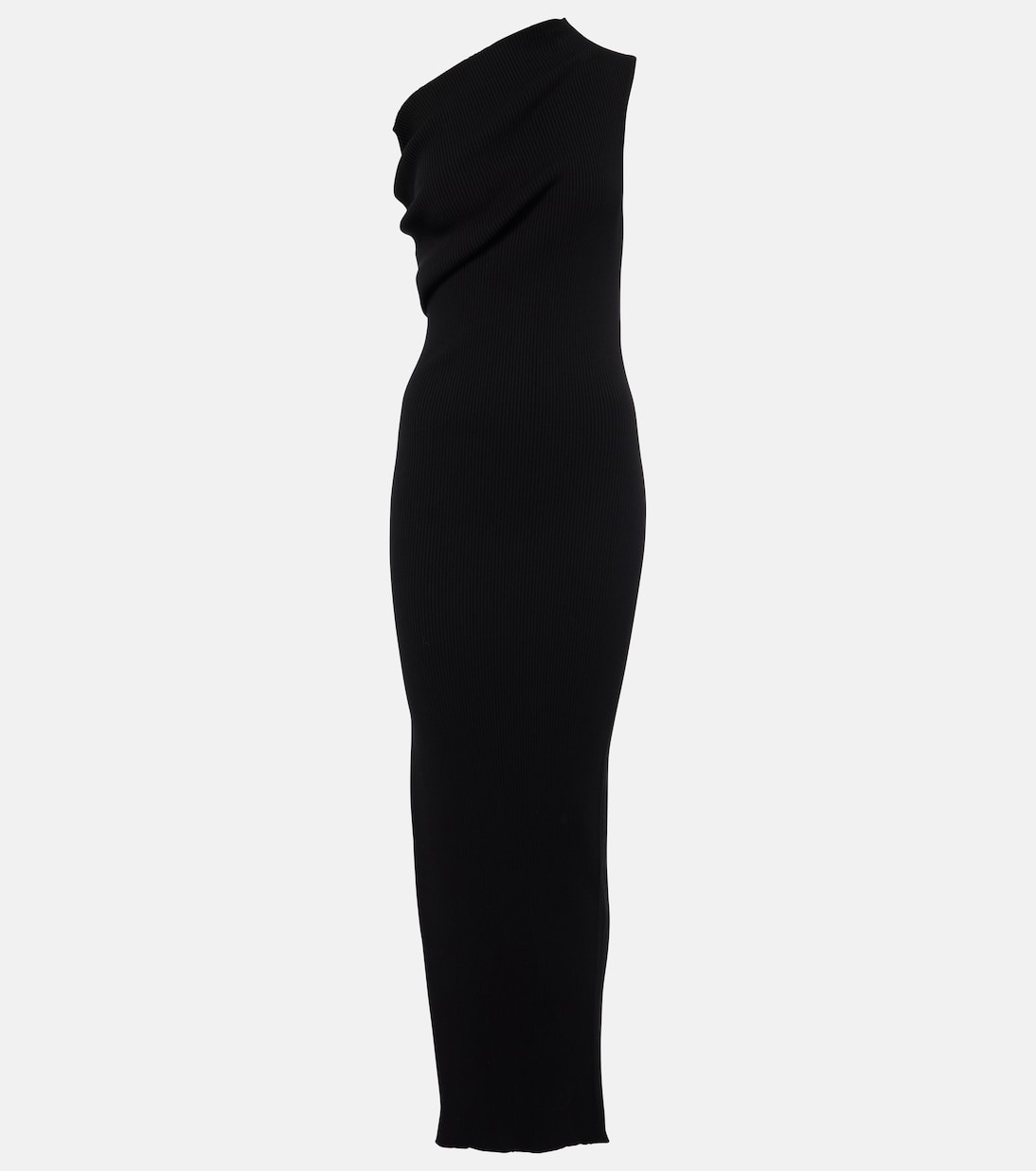 One-Shoulder-Maxikleid aus Jersey | Rick Owens