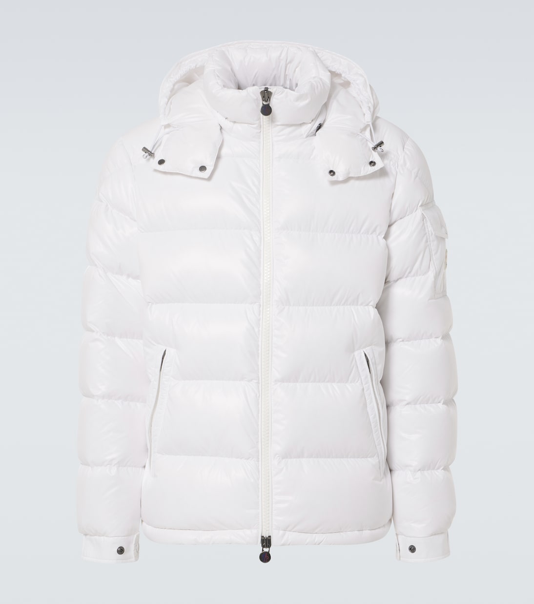 Maya down jacket in white Moncler Mytheresa