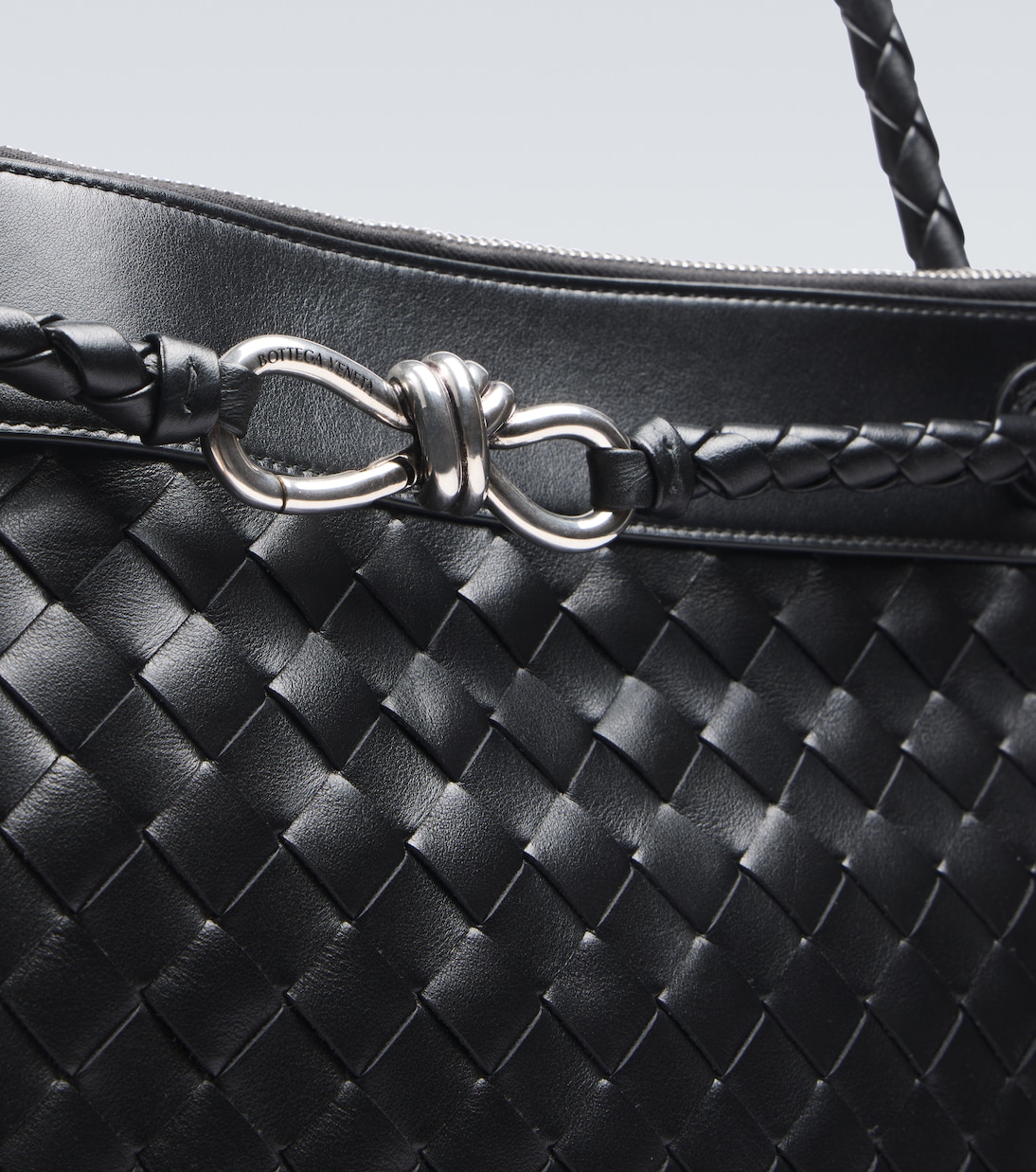 Borsa a tracolla Flat Andiamo in pelle | Bottega Veneta