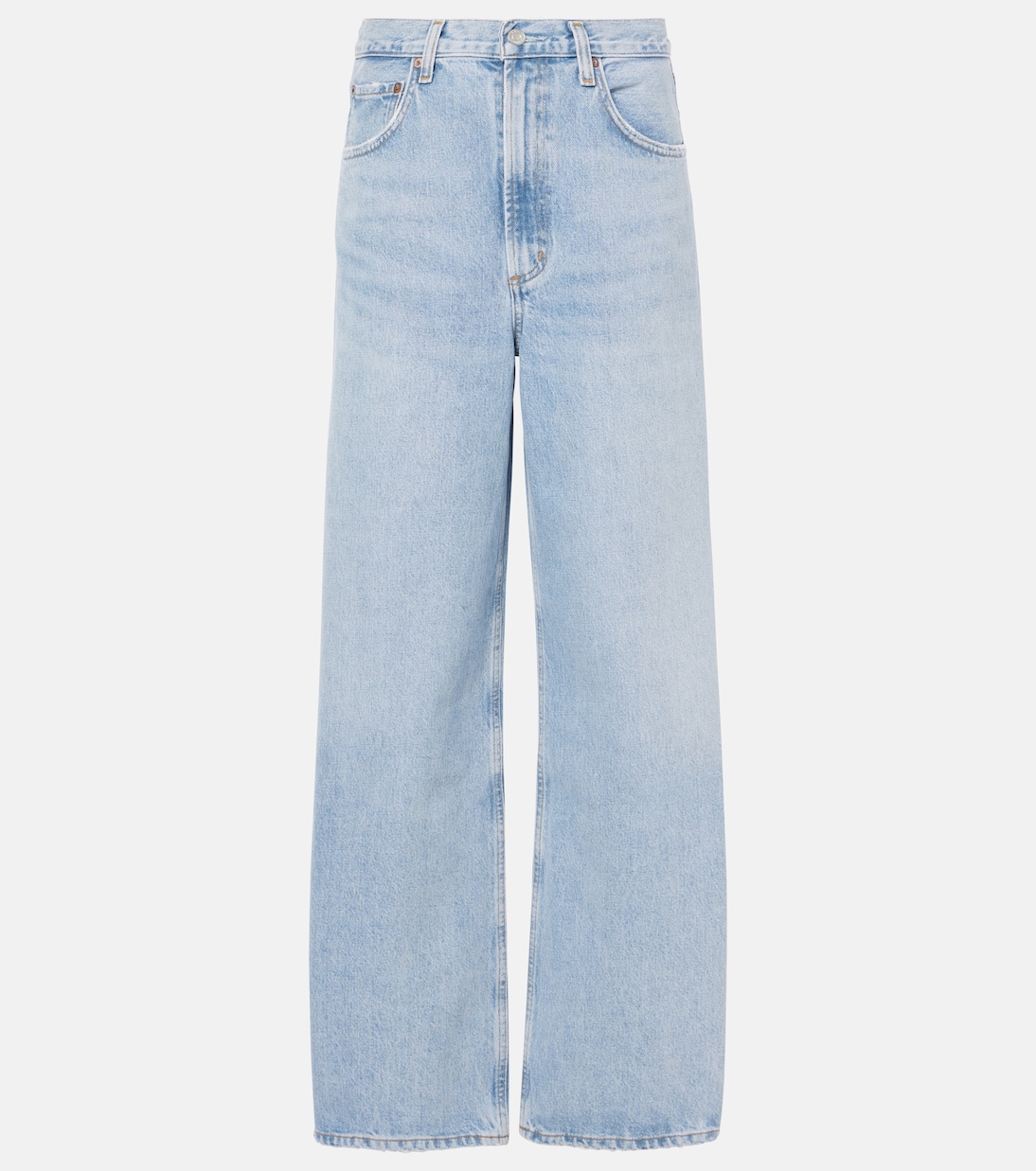 Jeans a gamba larga Low Curve a vita media | Agolde
