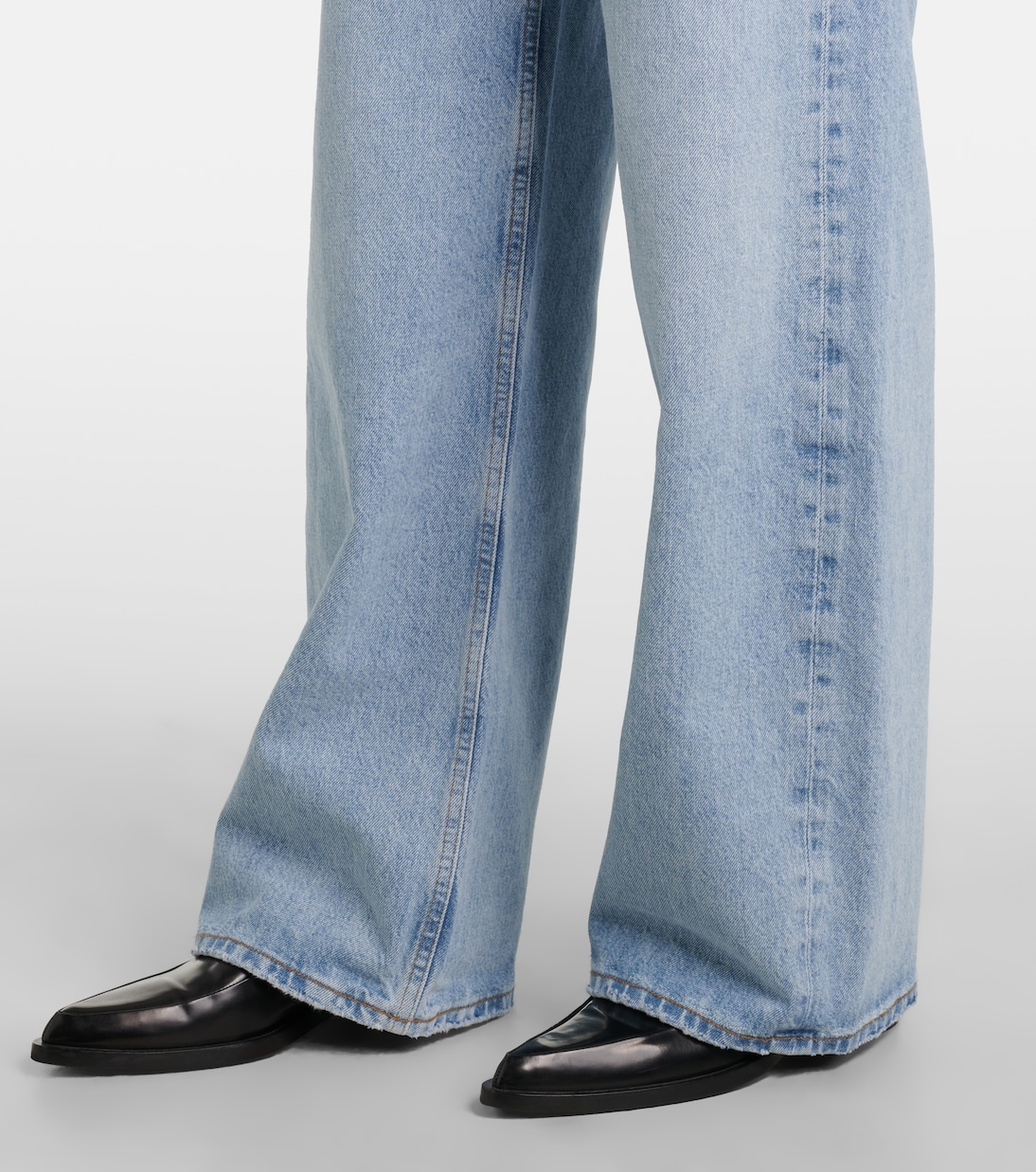 Jeans a gamba larga Low Curve a vita media | Agolde