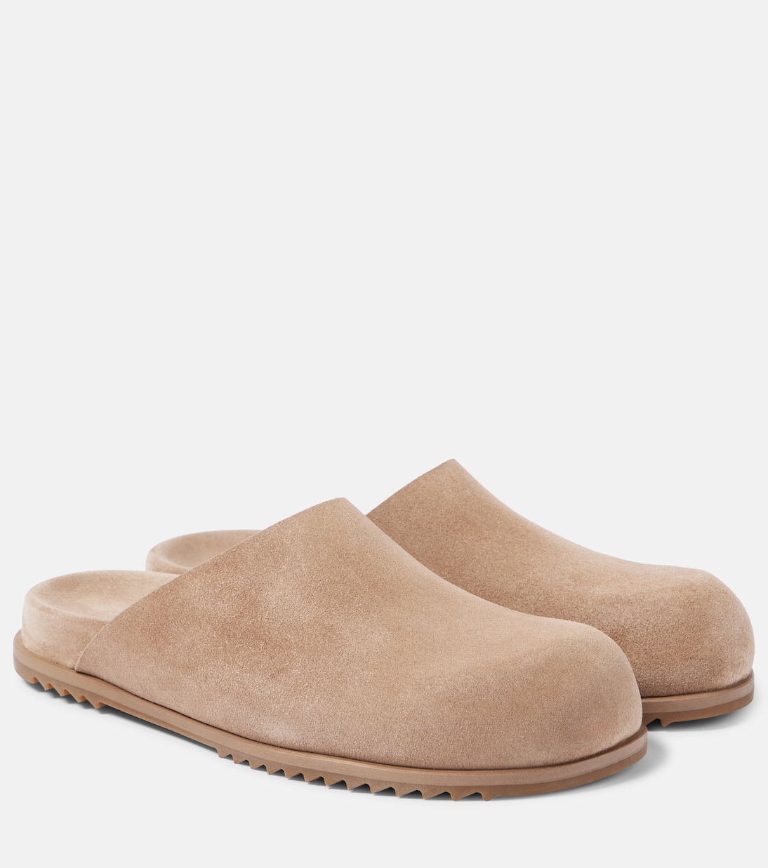 Mocassini in pelle scamosciata granola di Rick Owens per giovani trendy