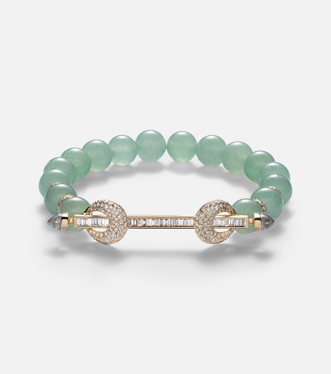 Bracciale in oro 18kt ANANYA Chakra con pietre preziose, stile giovane e moderno
