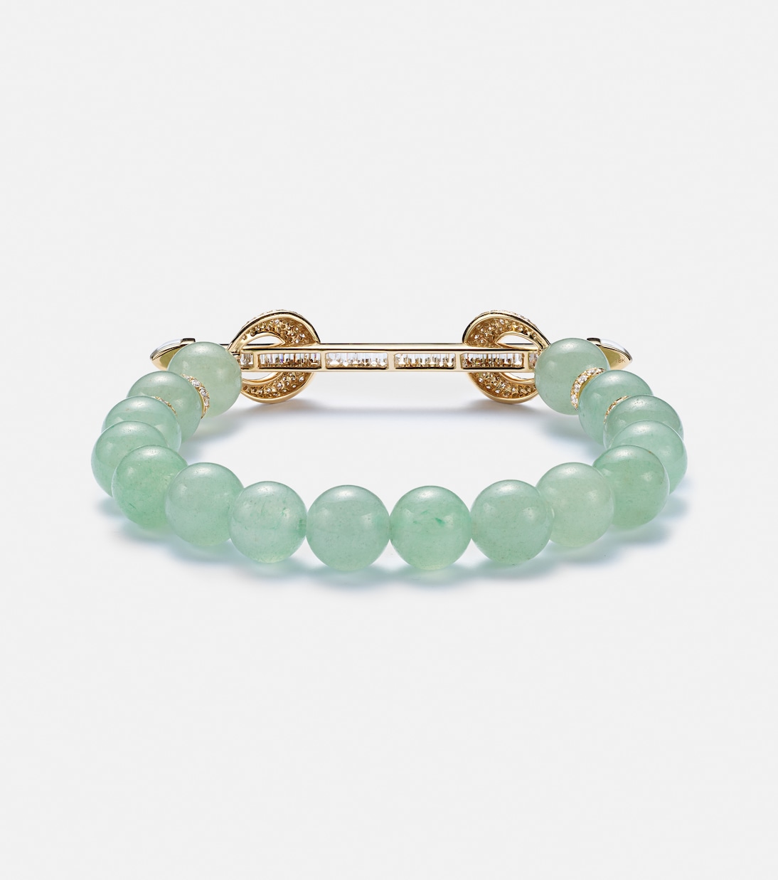 Bracciale in oro 18kt ANANYA Chakra con pietre preziose, stile giovane e moderno