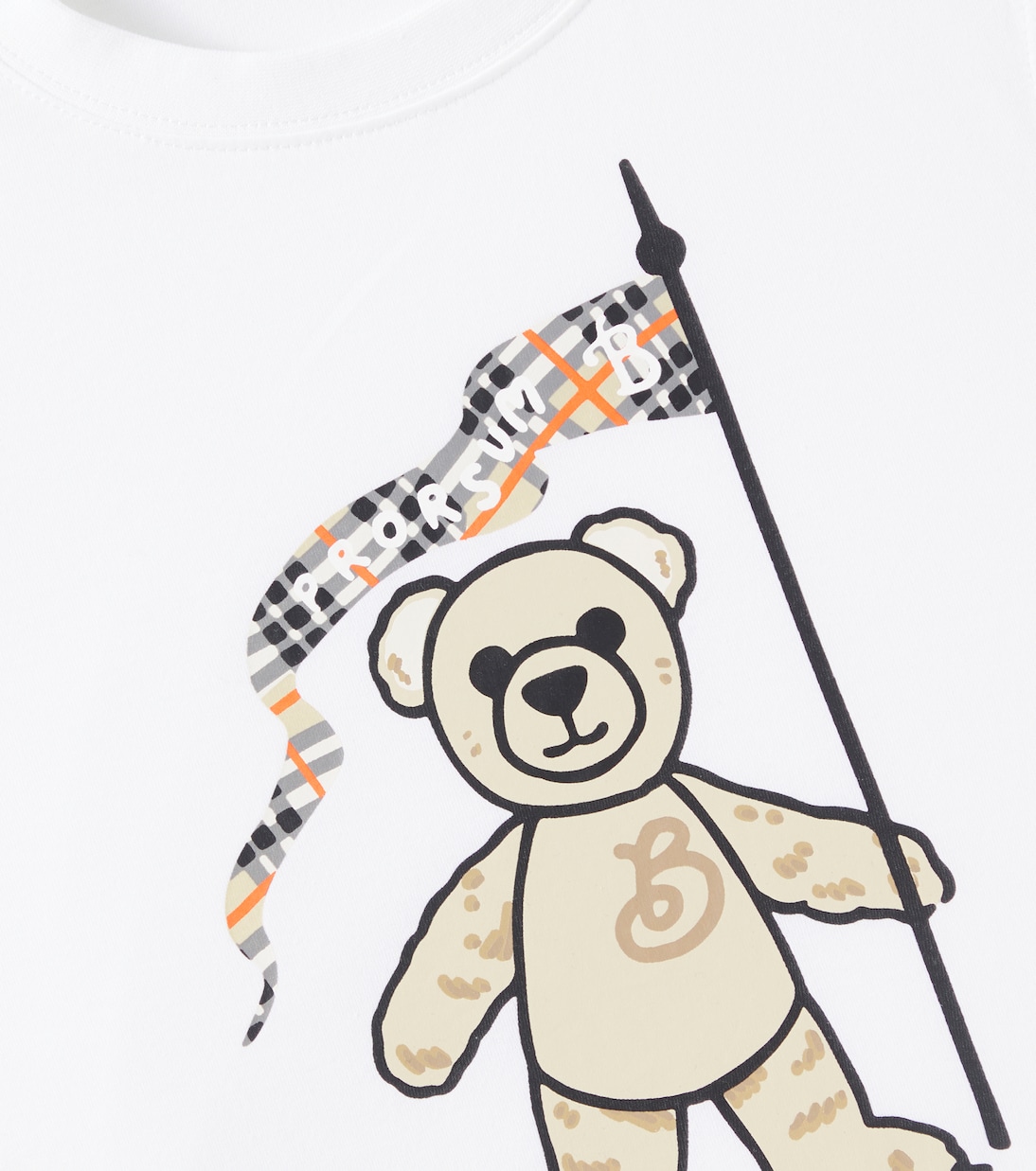 T-shirt Thomas Bear en coton | Burberry Kids