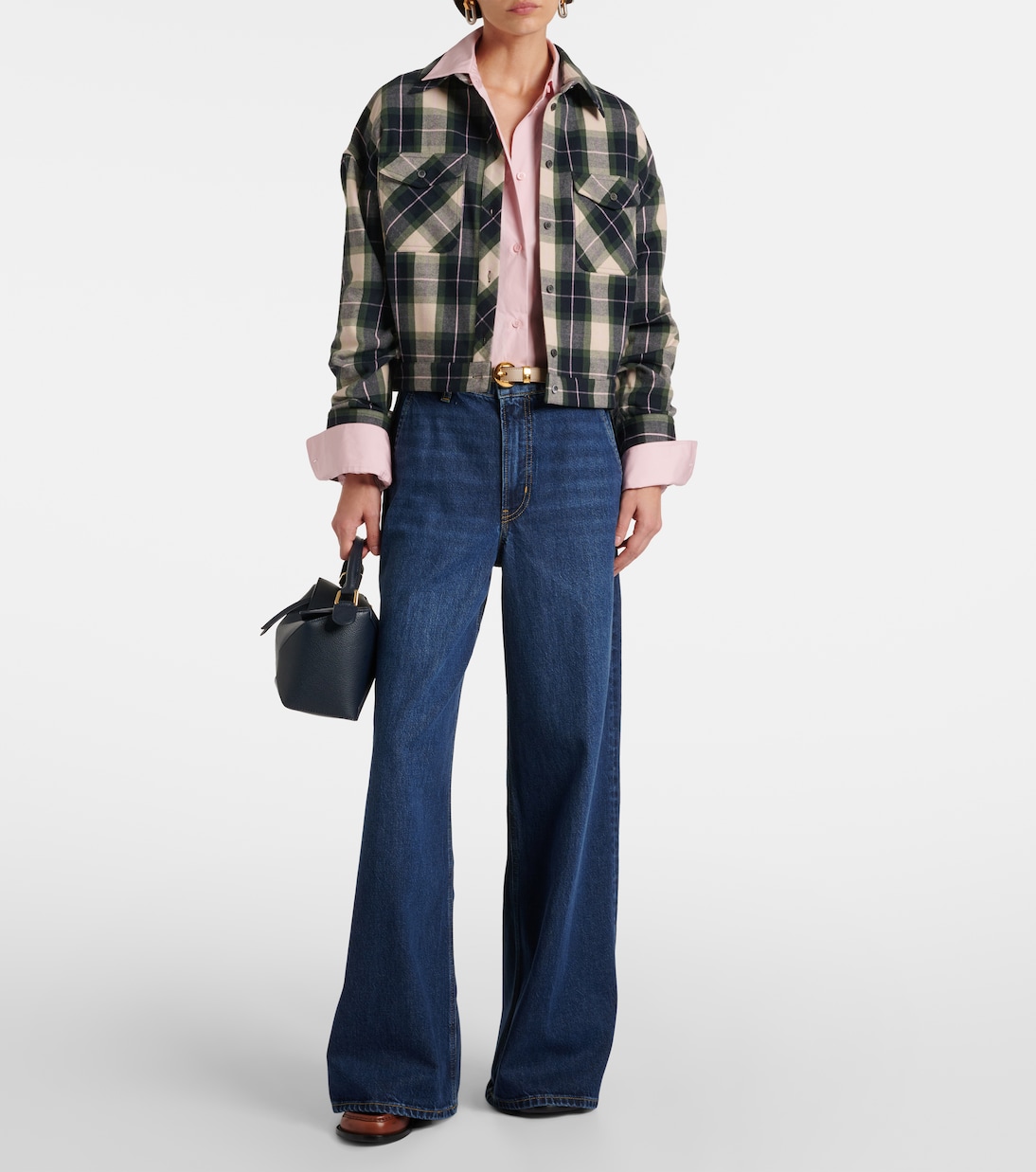 Jean ample à taille haute | Frame