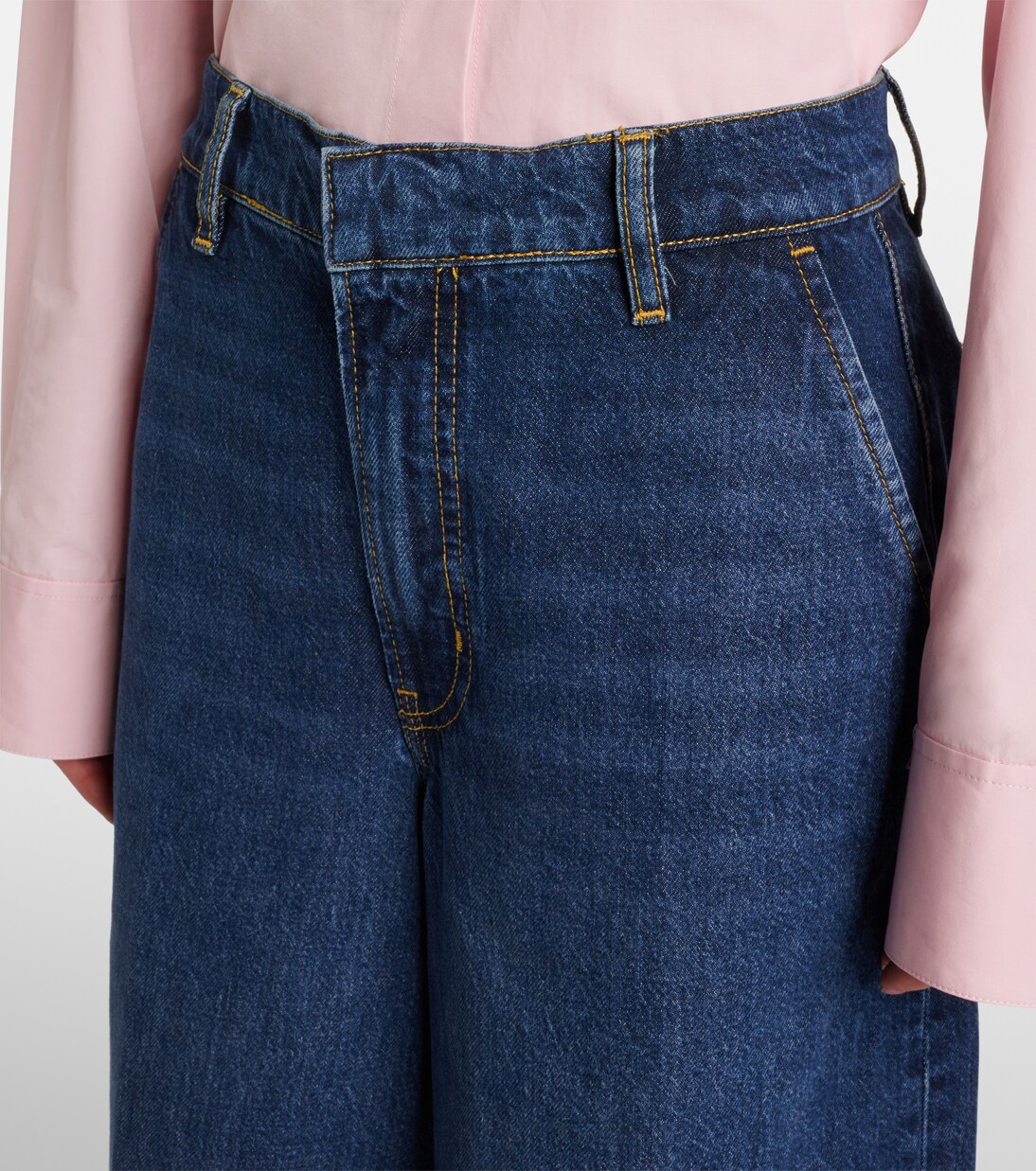 Jean ample à taille haute | Frame
