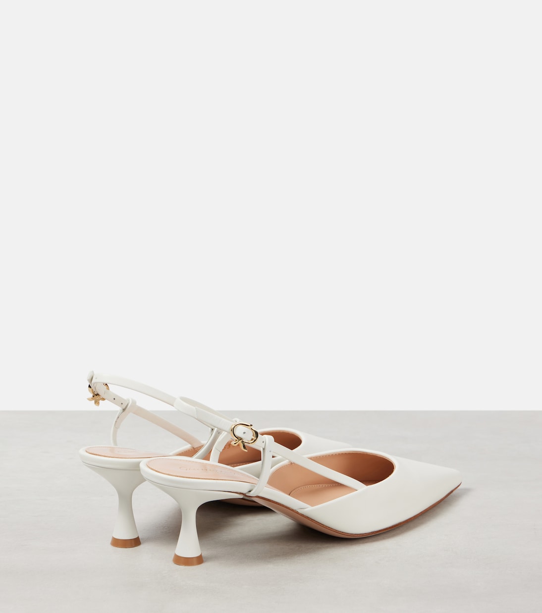 Escarpins de mariée Ascent 55 en cuir | Gianvito Rossi