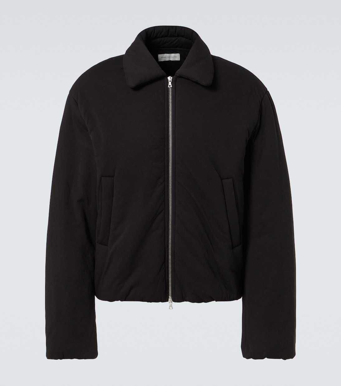 Giacca imbottita in jersey di cotone | Dries Van Noten