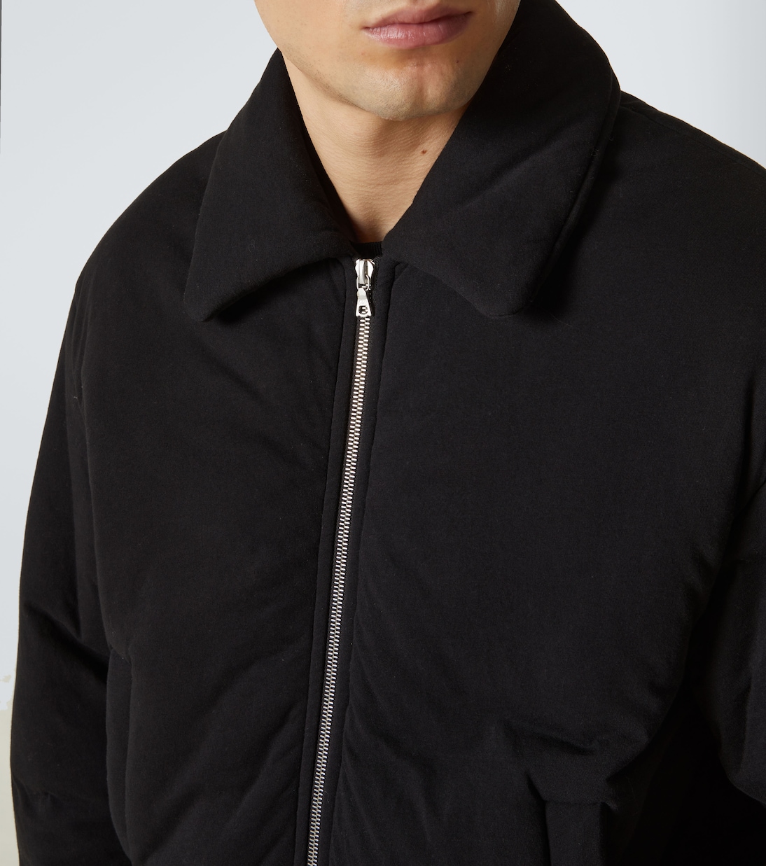 Giacca imbottita in jersey di cotone | Dries Van Noten